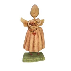 2004 August Moon "My Very Best Friend" Angel 5.25" Resin Figurine | Dan DiPaolo